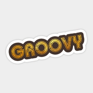 Groovy Sticker